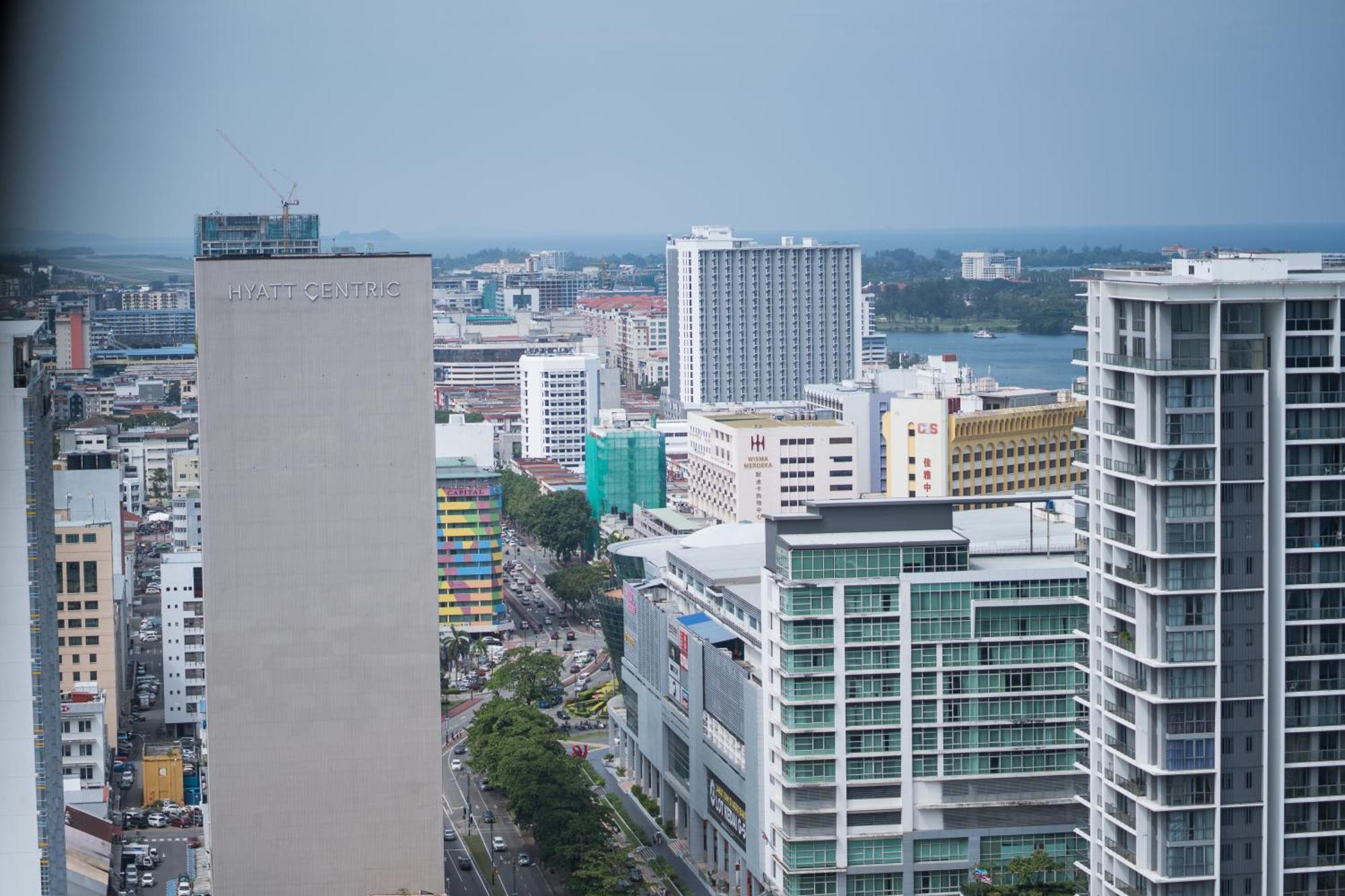 Petronella Suites Apartment @ Jesselton Quay Kota Kinabalu Esterno foto