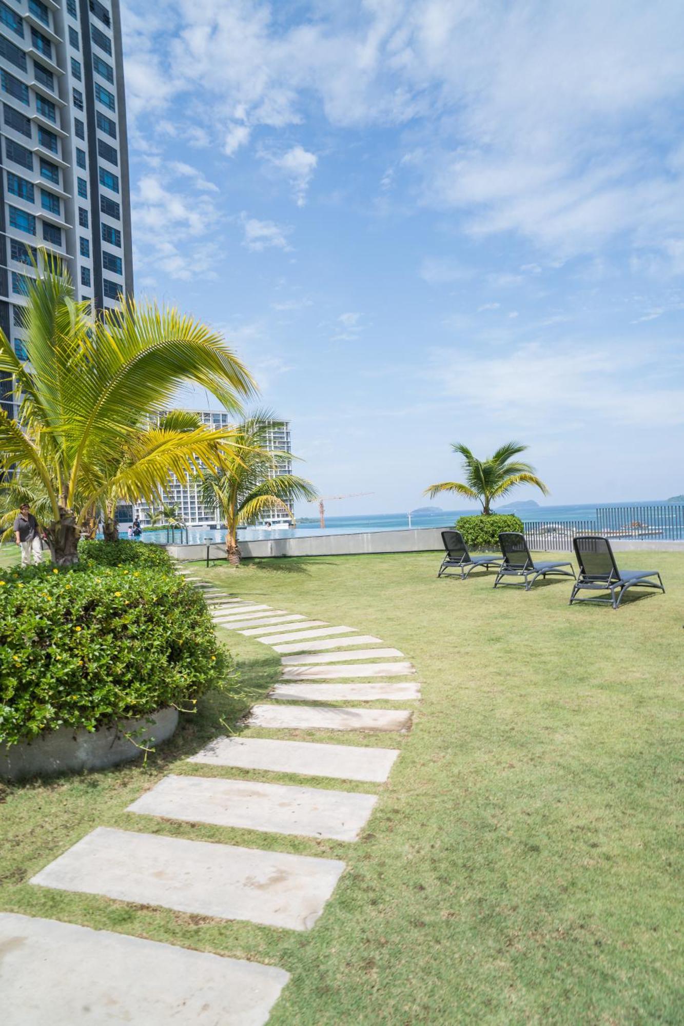 Petronella Suites Apartment @ Jesselton Quay Kota Kinabalu Esterno foto
